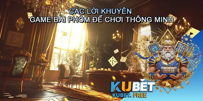 Các lời khuyên của bạn Game bài Phỏm để chơi thông minh