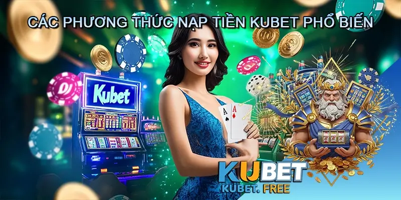 Các phương thức nạp tiền Kubet phổ biến
